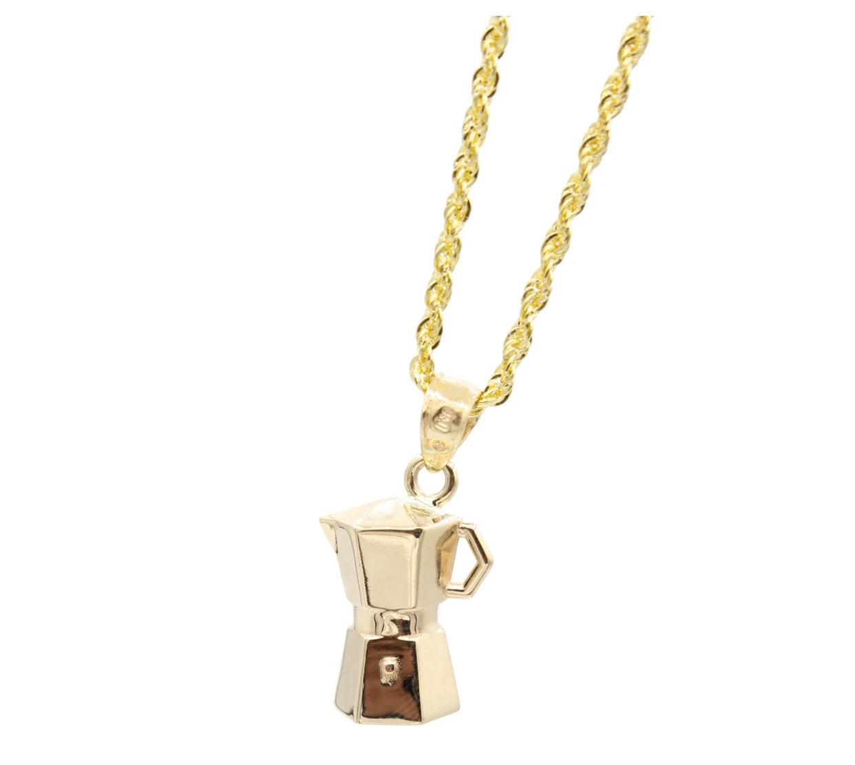 GRECA PENDANT GOLD 14K